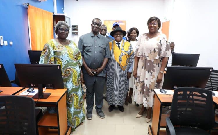  Inauguration d’une salle multimédia ultramoderne à l’Université Peleforo Gon Coulibaly